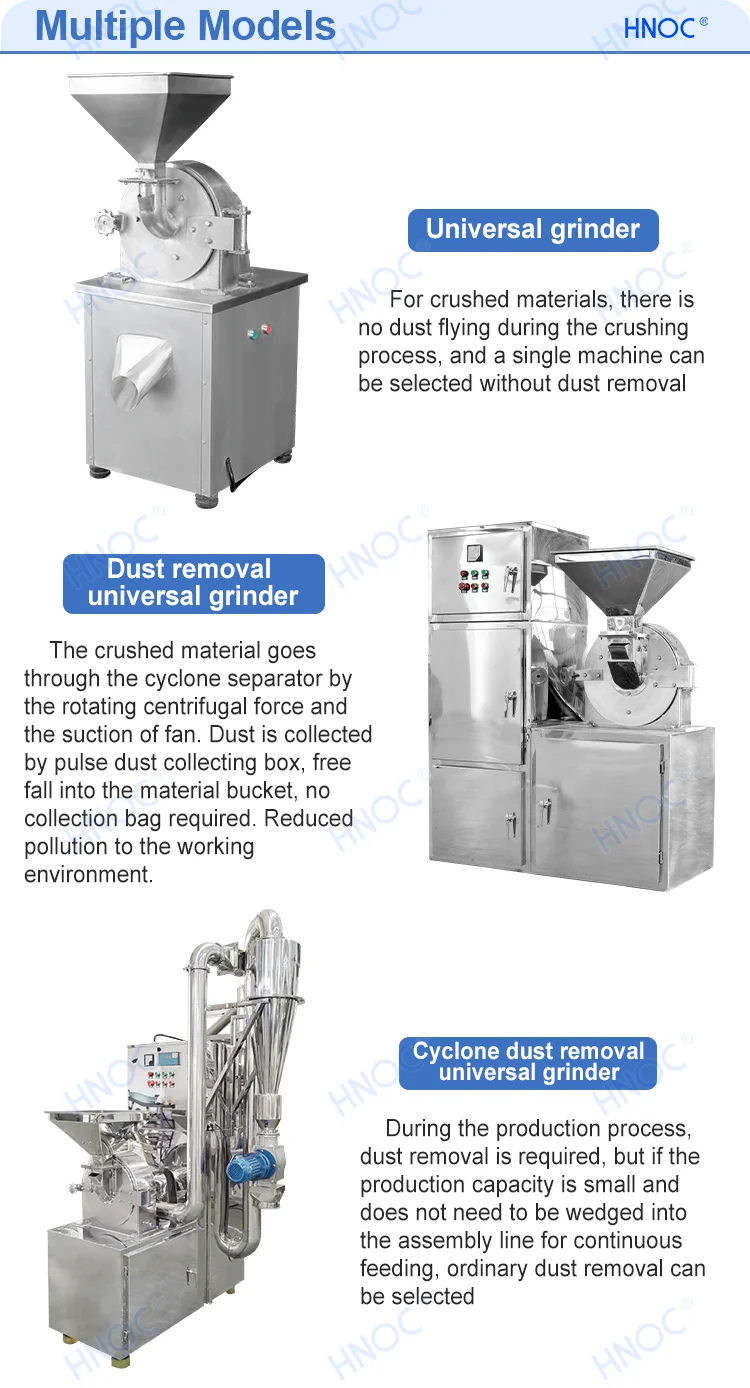 Factory Price Masala Grader Pepper Milling Spice Mill Powder Crushing