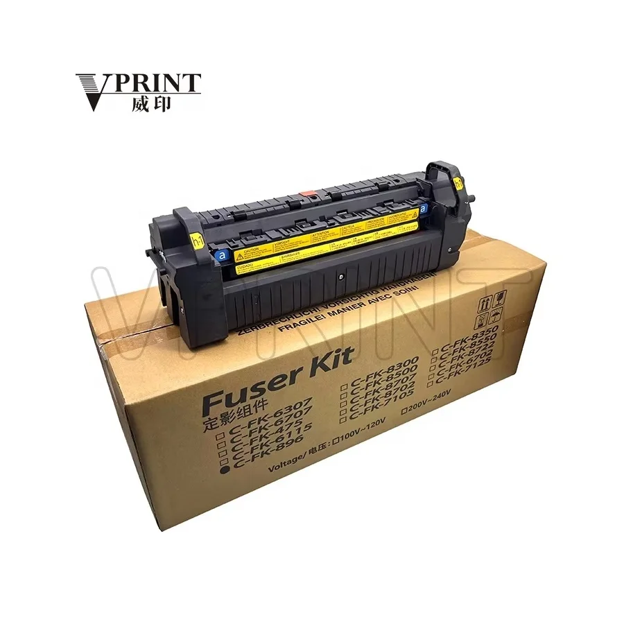 Ẹ̀yà Fuser fún Kyocera FS-C8520, FS-C8525, TASKalfa 205, 255, Àwọn Ẹ̀yà Ìṣìrò Ìṣìrò FK-896, 302MY93080, 302MY93081, 302MY93082, 302MY93083