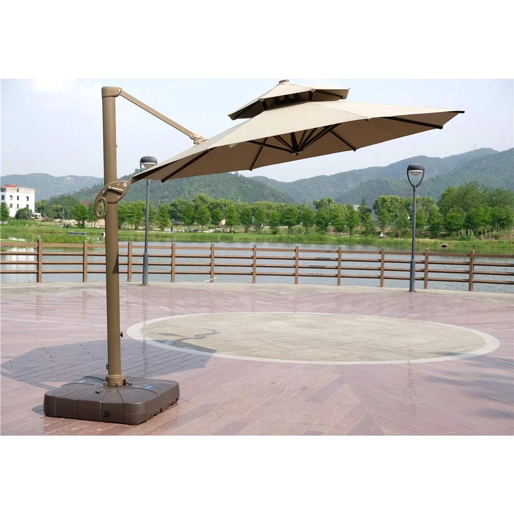 Brand New Parasol Plage For Wholesales Buy Parasol Plage Umbrella Canopy Outdoor Outdoor Umbrella Cantilever Product On Alibaba Com