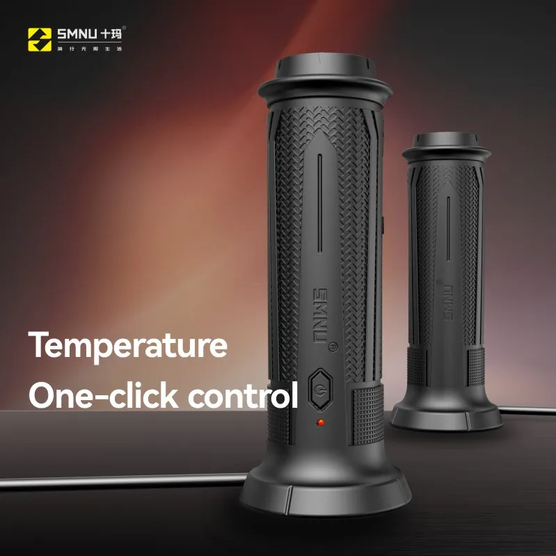 SMNU stabilios temperatūros karštos rankenos šildytuvai, motociklų šildomos rankenos, 13 V–18 V, vandeniui atsparūs šildymo vairai motociklams