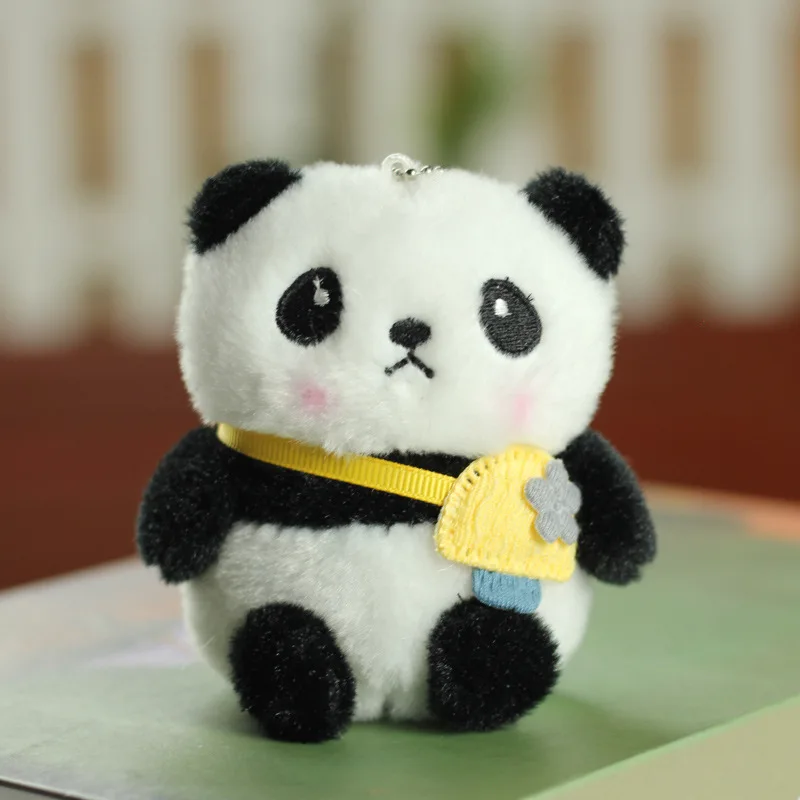 Custom Cartoon Panda Dolls Pendant Stuffed Animals Toys Panda Plush ...