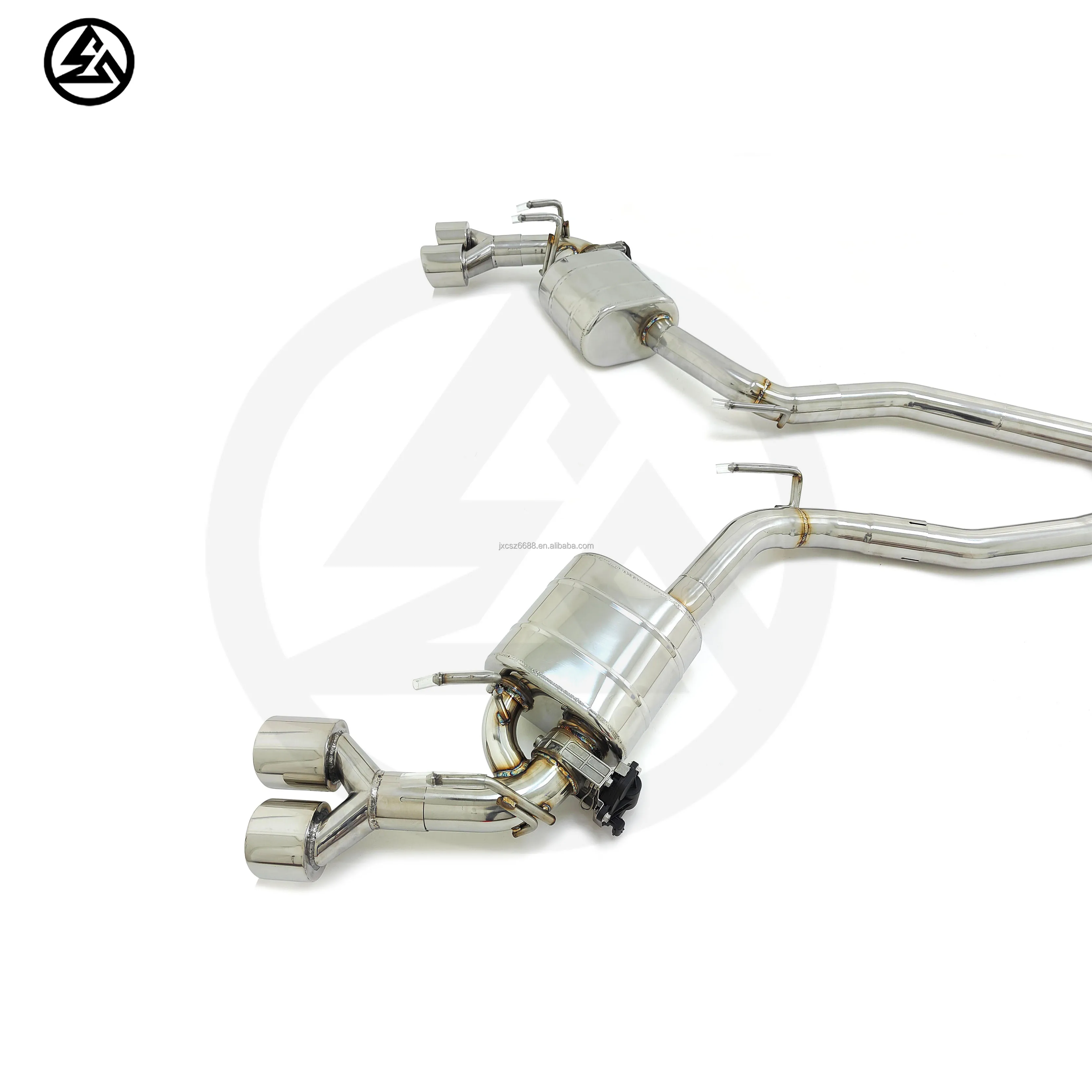 CSZ SS304 Valvetronic Muffler for Chevrolet Camaro ZL1 V6 3.6L Exhaust Pipe With Remote Control Performance Catback