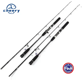 Madmouse Japan Full Fuji 1.8m Slow Jigging Trolling Fishing Rod Spinning Baitcasting Cross Carbon Tape EVA Handle Sea Fishing – Metal Jig – view 2