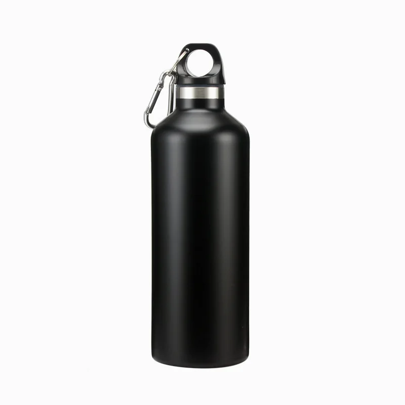 Leak Proof Sports 16oz Water Bottle With Lid And Straw Stainless Steel ...