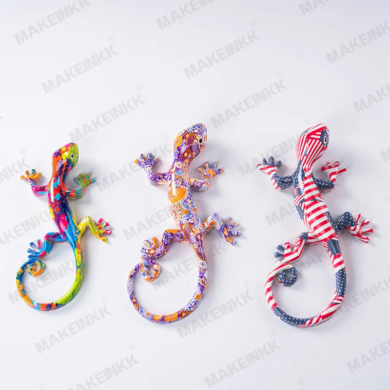 Customized 3D Resin Gecko Fridge Magnet - Wholesale Tourism Souvenir with OEM Service for Home Decoration  Tourism Souvenir