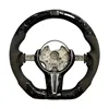 Forged Carbon+Microsuede+Led+White Stitching