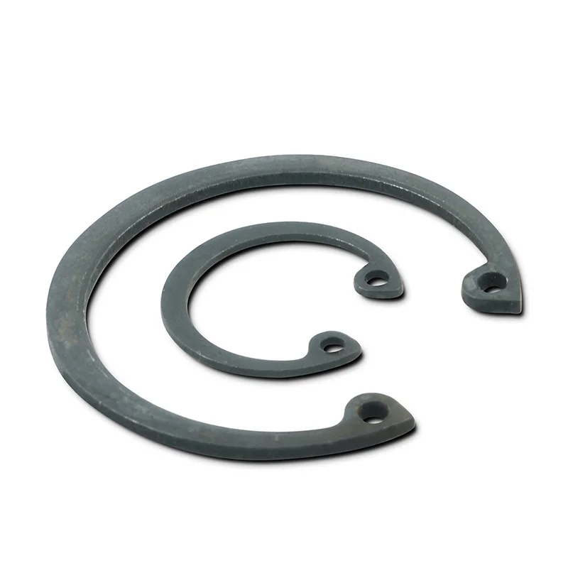 Hot Sale JINGHONG Carbon Steel DIN 471 C Type Snap Rings External Retaining Circlip with Spherical Washer Plain Finish