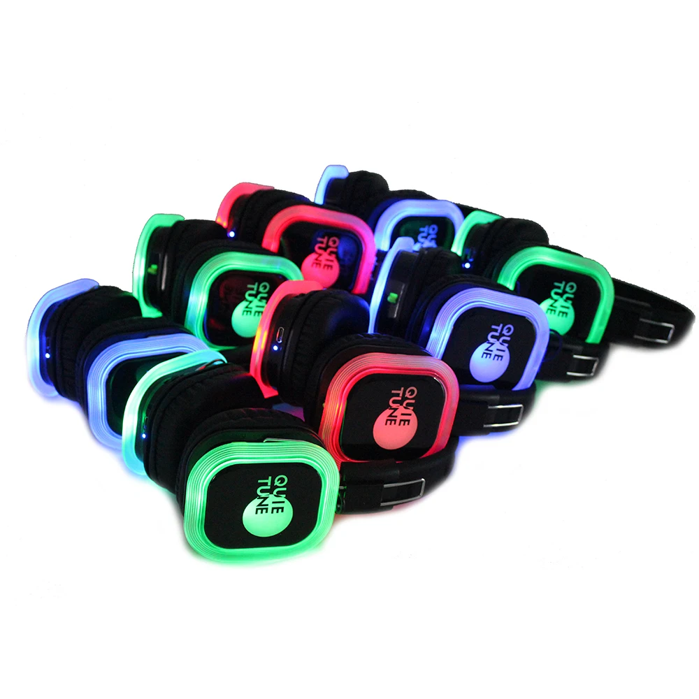 F39hifi Silent Disco Headphones Wireless Headset  Earphone Silent Disco Equipment \telectronics Silent Party Headphones