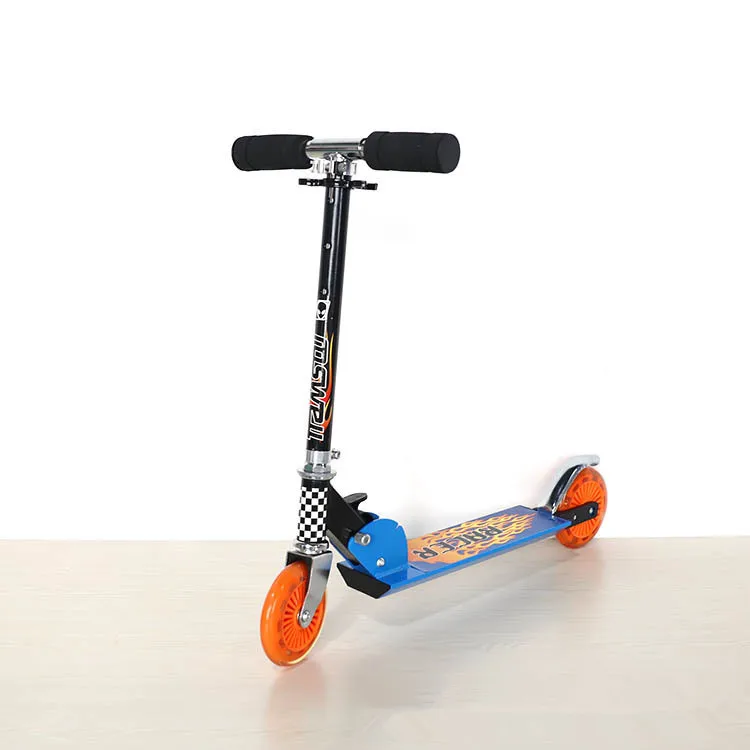 hot sell 125mm PVC light wheels off road kick scooter