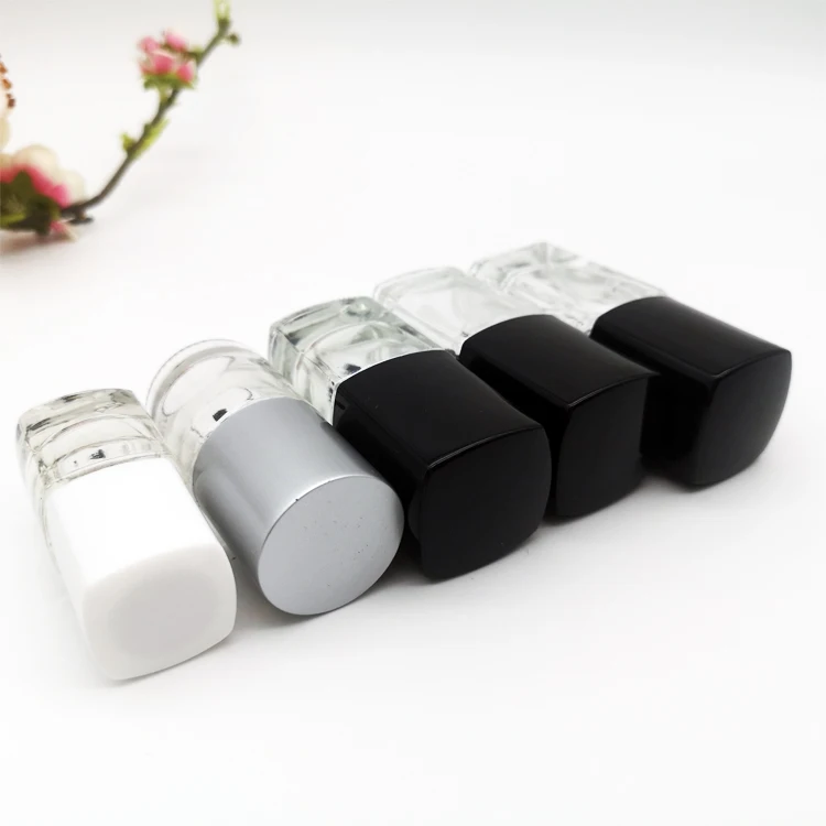 on Sale Customizable 5ml 10ml 20ml Gel Empty Glass Nail Polish Bottles with Brushes and Caps