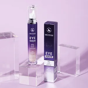 MOOYAM Puffiness Wrinkle Dark Circle Eye Bag Remover Moisturizing Roller Caffeine Under Eye Tightening Serum