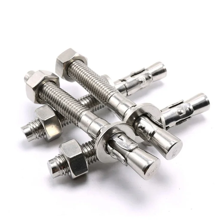 High Quality Stainless steel 304 M12 *120 expansion wedge anchor bolt