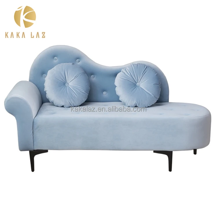 Тканевый розовый диван для стула ожидания салона красоты и