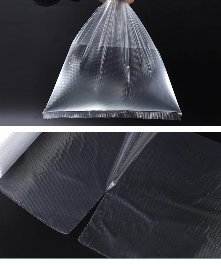 Clear Plastic Shopping Bags On Roll For Supermarket Produce Food