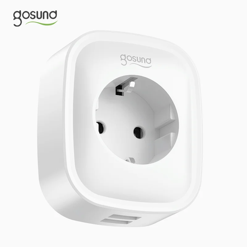 Умная Беспроводная розетка с 2 Usb-портами, 16 А