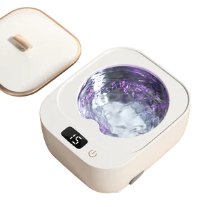 Bestseller UV Ultrasonic ABS Stainless Steel SUS304 48KHz Frequency Denture Care Device for Sterilizing Dentures Braces Jewelry