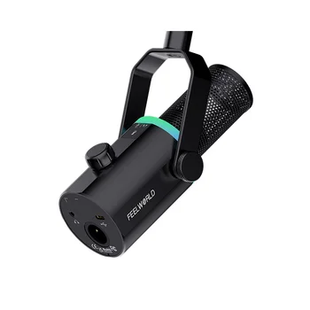 FEELWORLD PM1 XLR/USB Recording Gaming Mic with Boom Arm for Live Streaming and Podcasting detail image