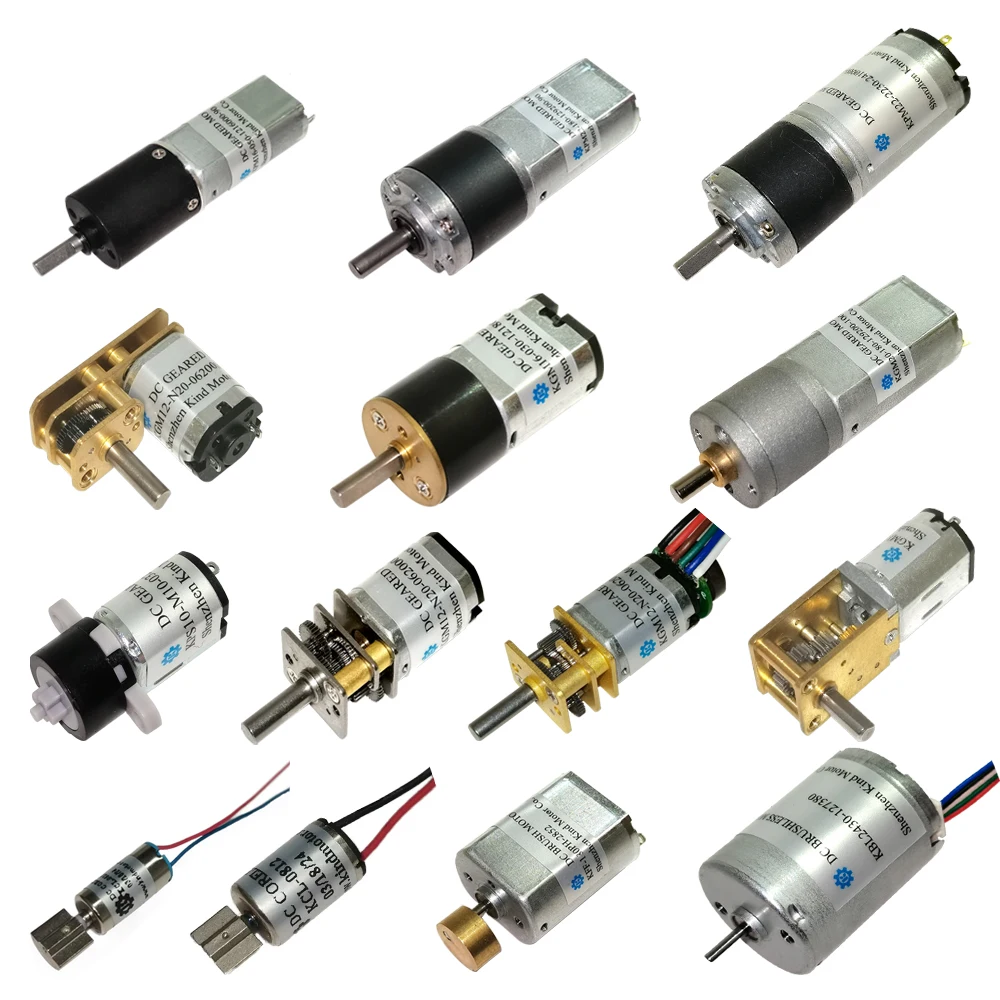 High Quality High Power 28mm Diameter Micro DC 3V-24V Carbon Brush Motor with Permanent Magnet Construction RS365 RS385 RS395