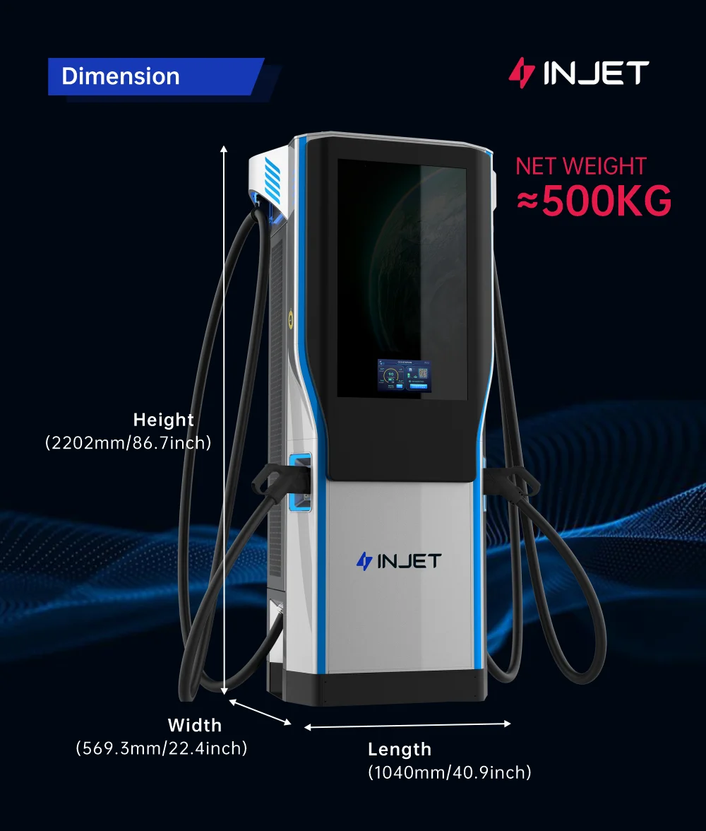 Fast Charging Station Ocpp Electrical Vehicle to Vehicle Grid 100a 150a 200a 250a 320kw Solar Ev Charging Station Charger for Ev