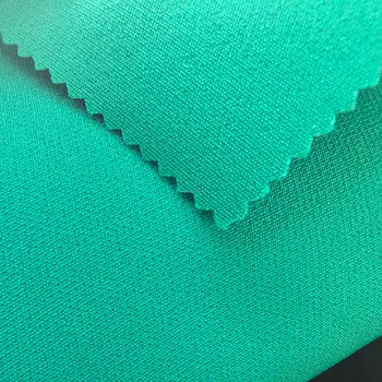 Excellent woven four ways elastic double ply 100% polyester fabric for clothes