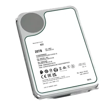 20TB X22 ST20000NM004E SATA Enterprise Server Internal Hard Drive Disk HDD New 7.2K RPM 3.5in SATA 6Gb/s Used for External Use