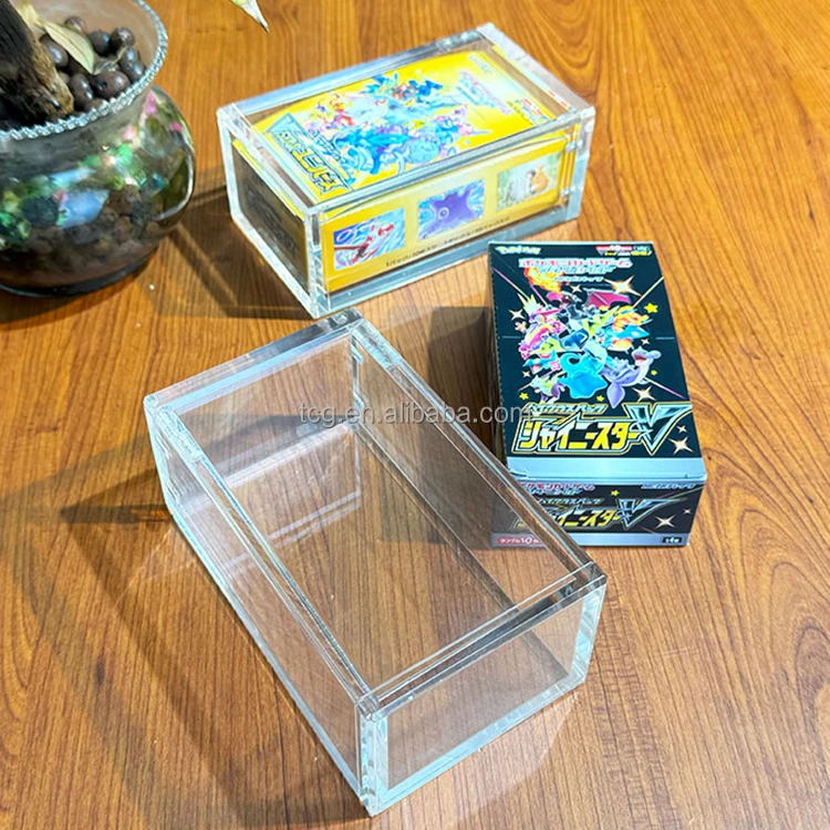 how many pokemon packs are in a booster box Japanese Pokemon Center Special Box Acrylic Display Case – Erika's  Invitation