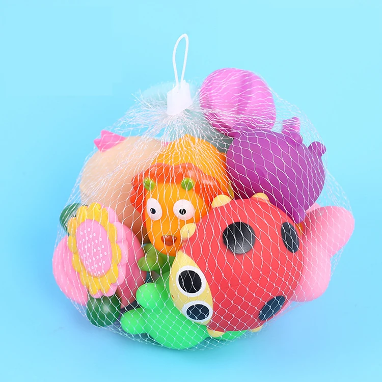 Оптовая продажа, пластиковая ПВХ игрушка для ванной, различные формы, Душ, набор игрушек для детей