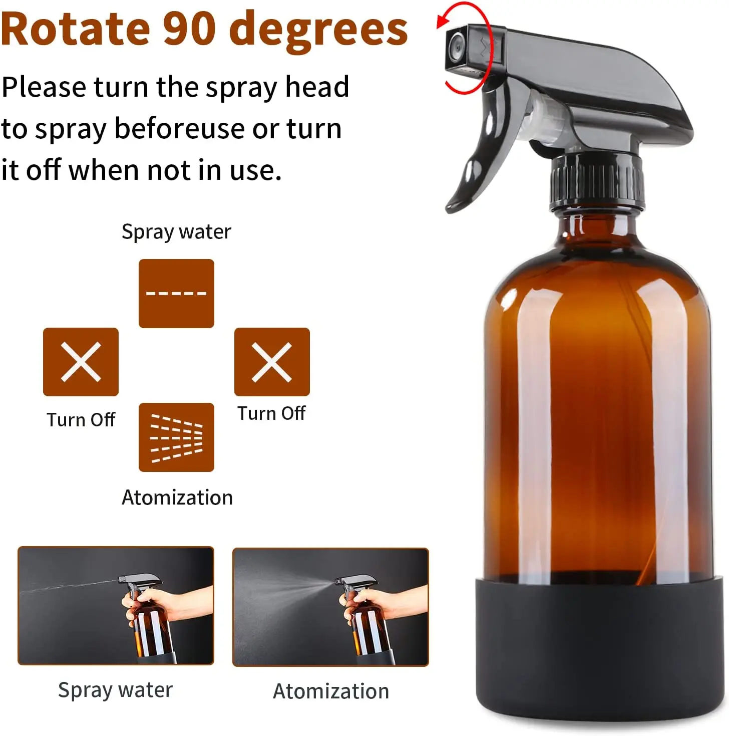 Silicone Sleeve 500ml 16oz Empty Luxury Boston Round Amber Clear Room