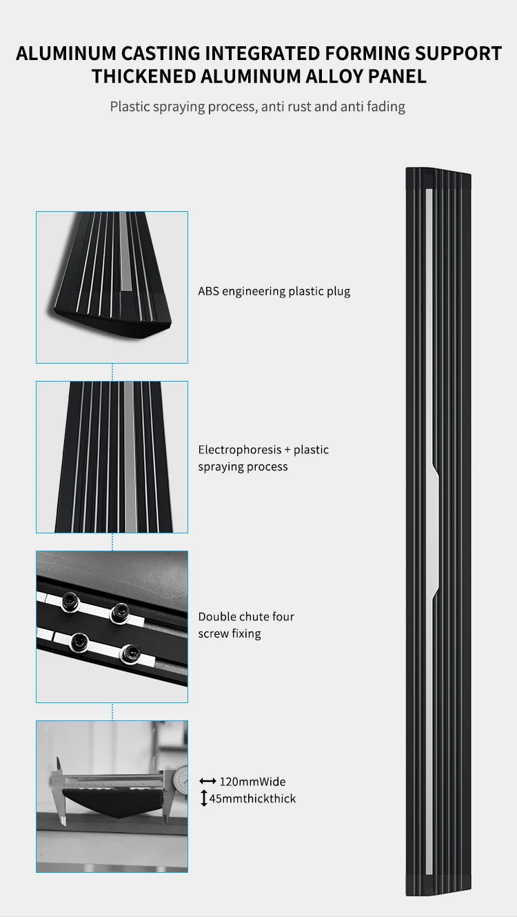 Car Auto Parts Running Boards Electric Side Step for Mercedes Benz Vito Van Side Step Right Middle Door Board V260 supplier