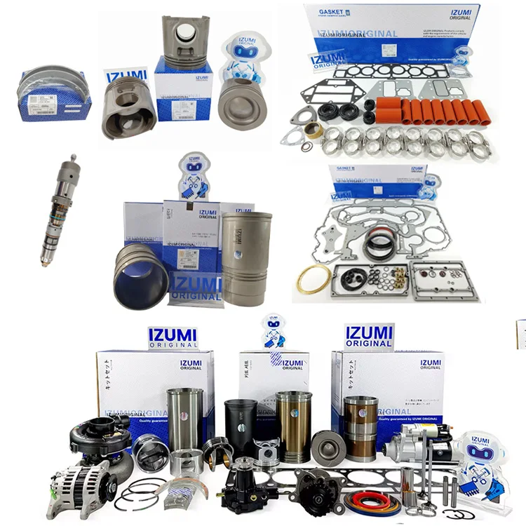 IZUMI ORIGINAL QSK78 Overhaul Rebuild Kit Diesel Engine Parts For CUMMINS