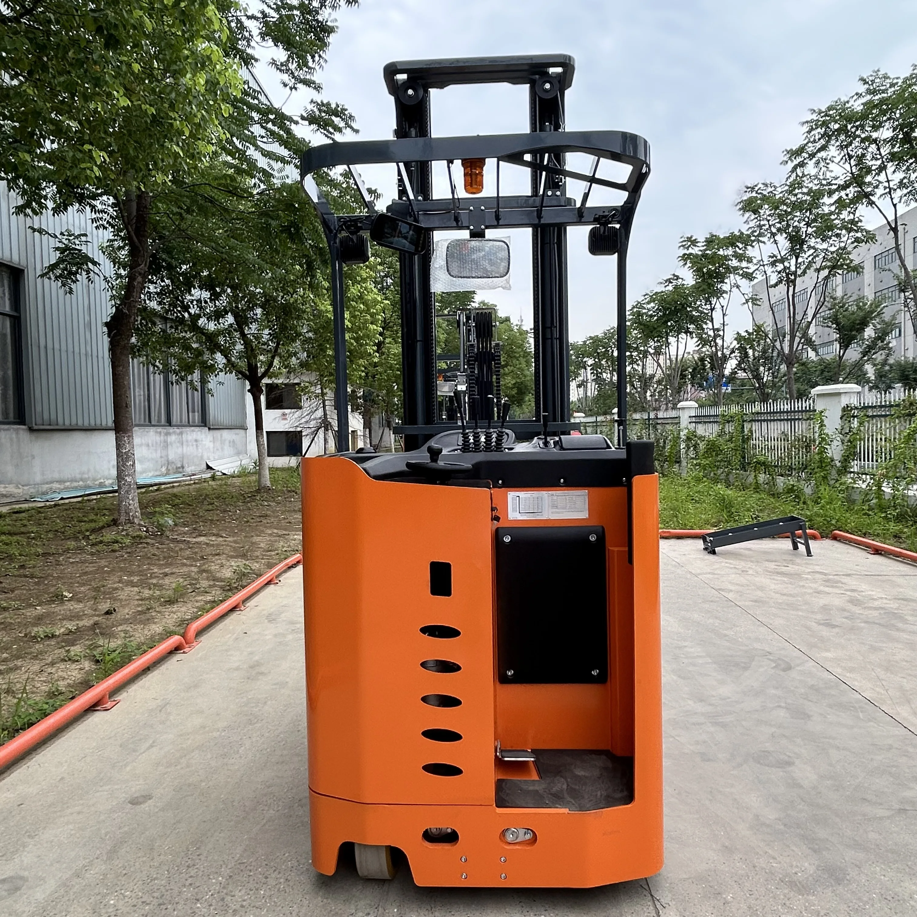 Электрический вилочный погрузчик SNSC 2T грузовик с триплексом мачты 7 5