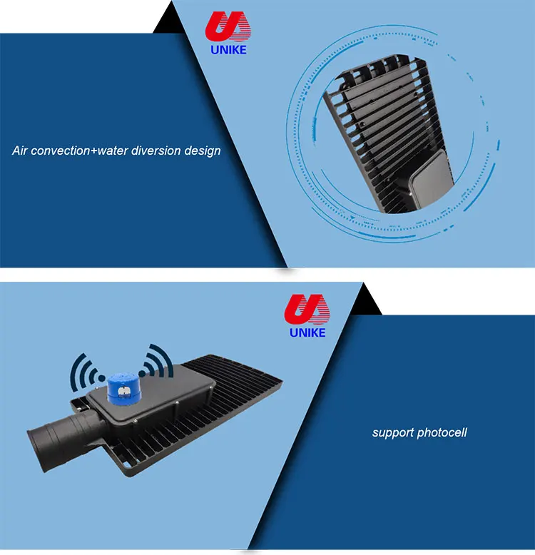 Good Quality Factory Directly Photocell Function for Solar spd Tool Free Lamp Cob 100w Led Street Light