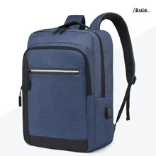 Business Slim Durable Backpacks with USB Charging Port  Travel Waterproof  Laptop Backpack