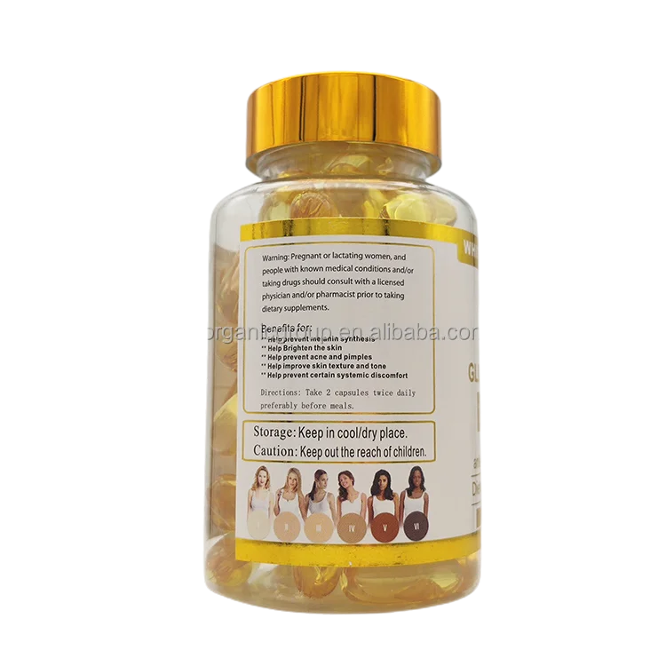 Oem Highquality Highdose Glutathione Collagen Vitamin C Whitening