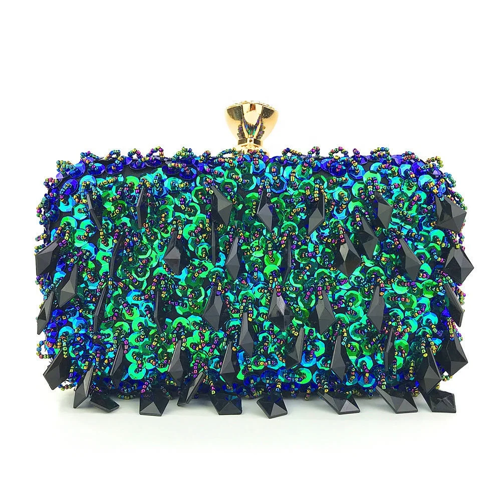 sequin evening bags
