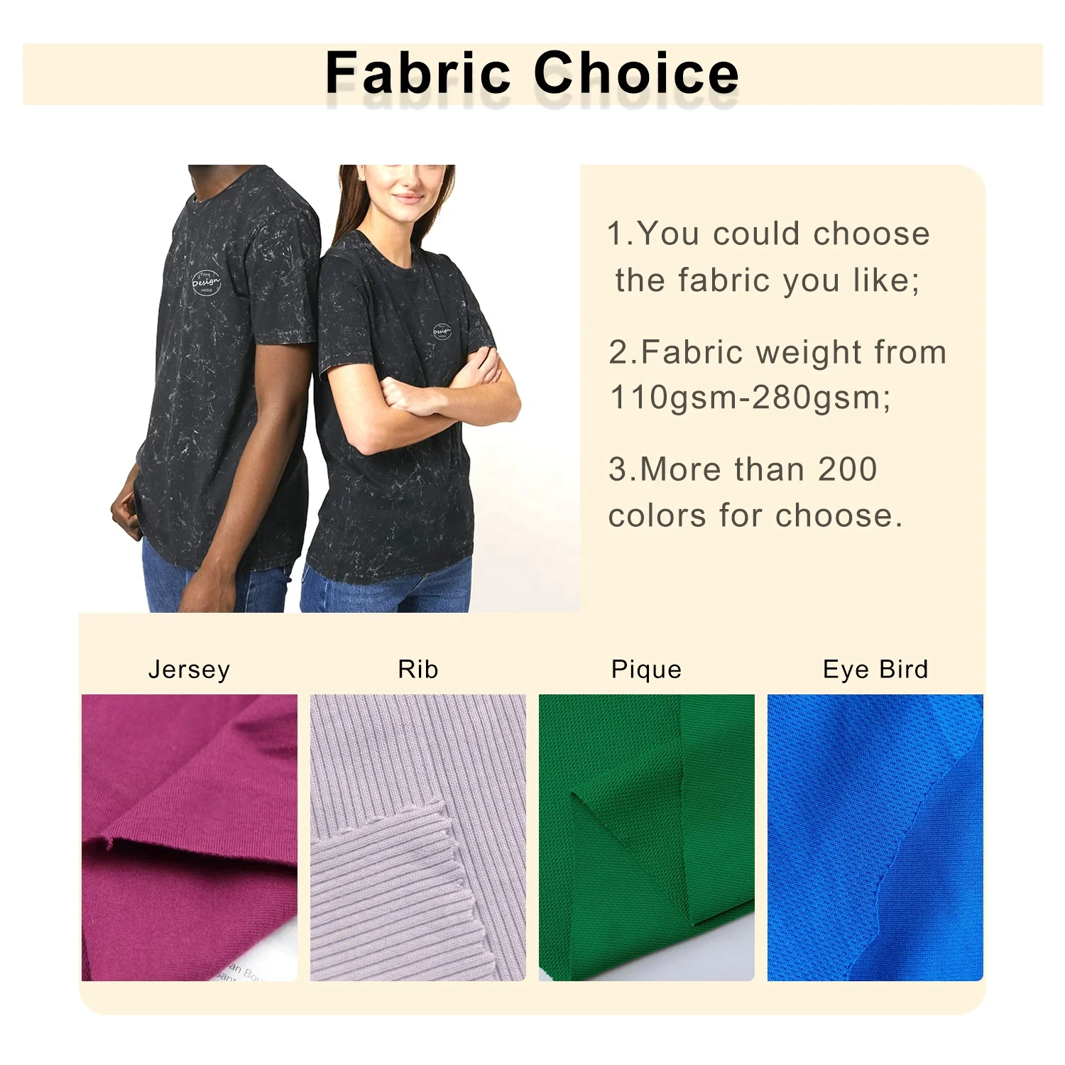 JL424A Bulk High Quality Street Style T Shirts Men Screen Printing Tie Dye Sublimation Printing T Shirts Unisex Wholesale