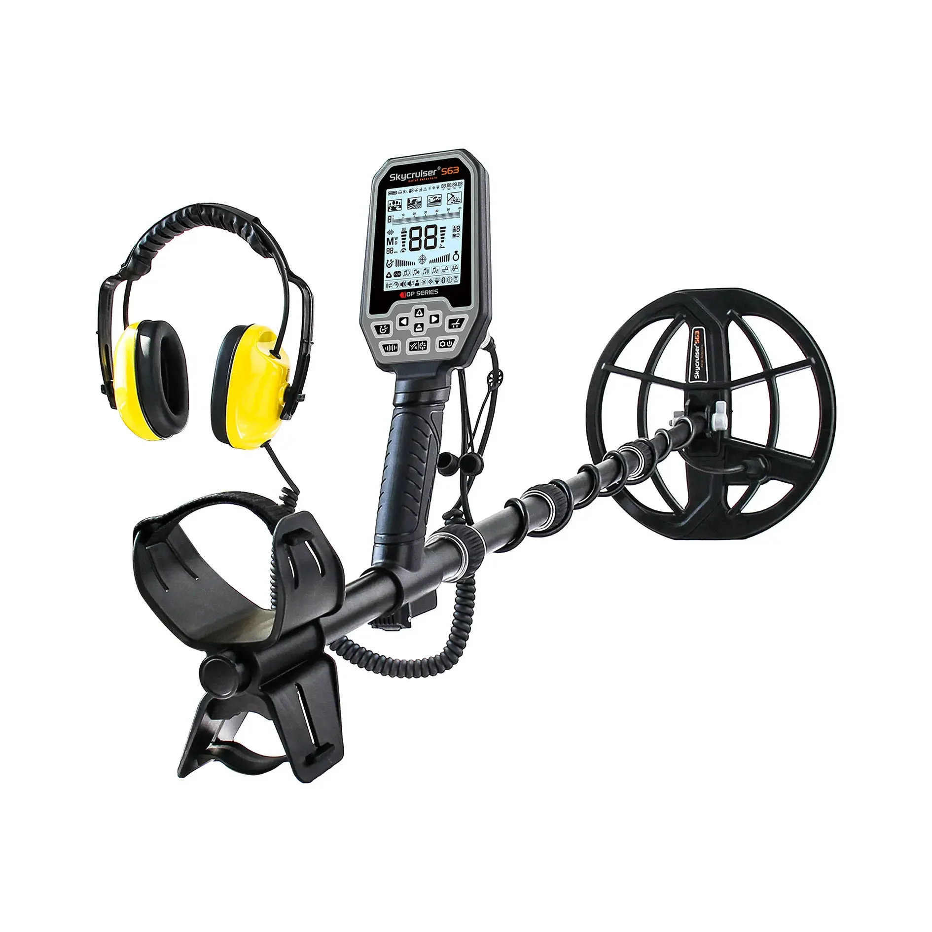 TIANXUN S63 Multi-Frequency Metal Detector - Professional