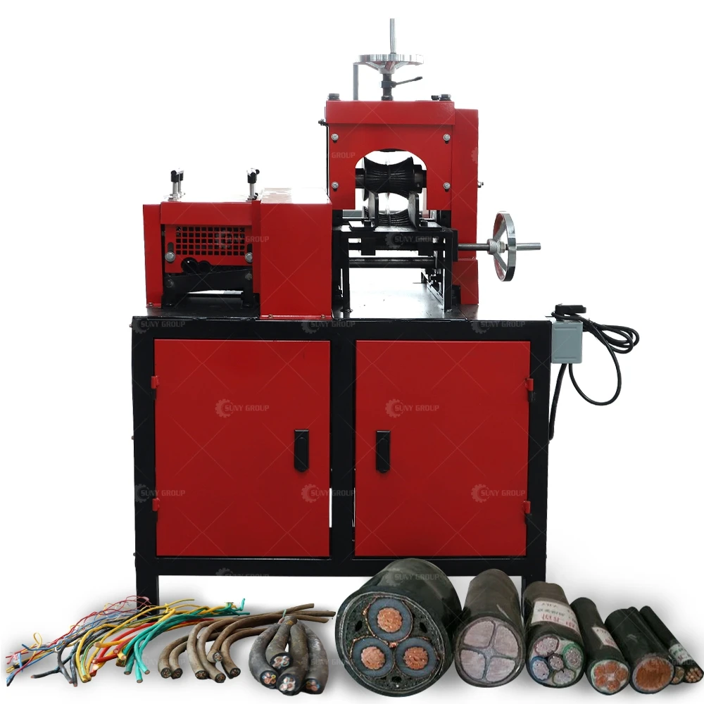 Multi-diameter Used Wire Stripping and Crimping Machine for Cooper