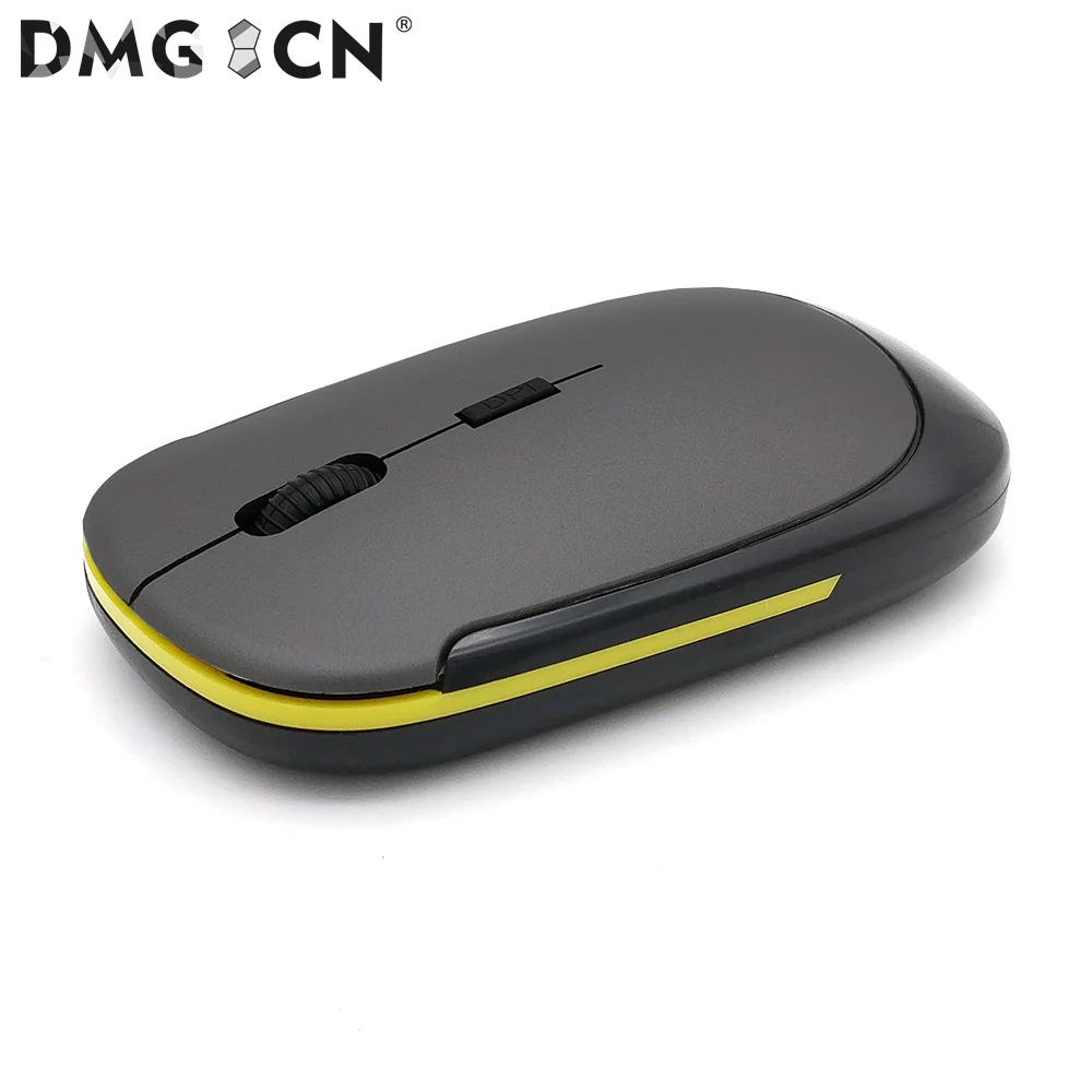 Wireless Mouse Smooth Optical Gaming Mouse Mini Ultra Slim Wireless Usb Receiver Changeable 1600DPI