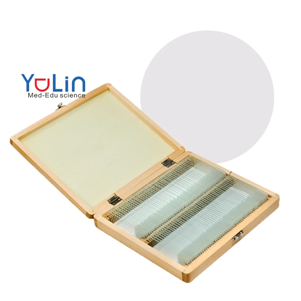 Заводские медицинские предметы 40 шт. параразитологический подготавливаемый микроскоп Обучающие набор для обучения