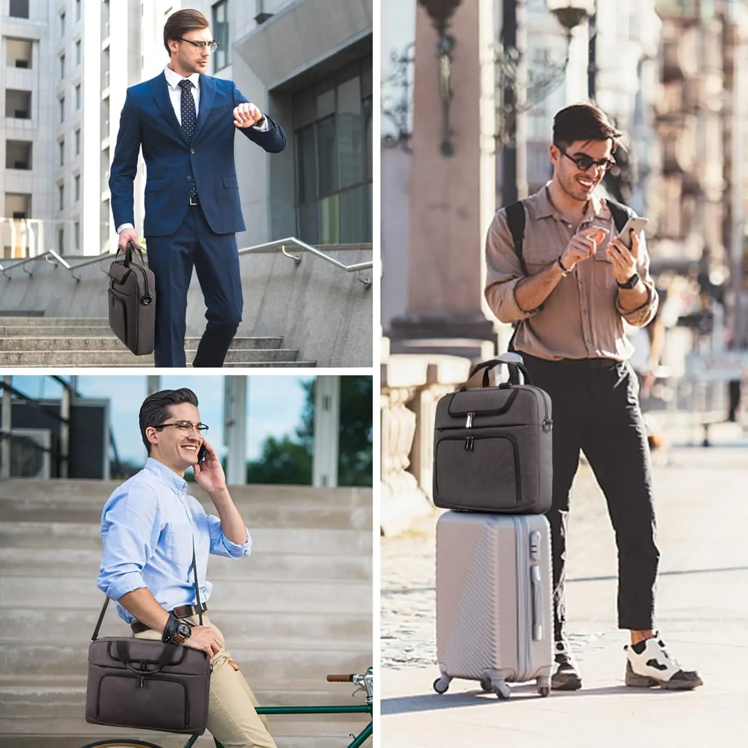 product big capacity business trip laptop carrying case laptop case computer bag for work business trip oem odm-30