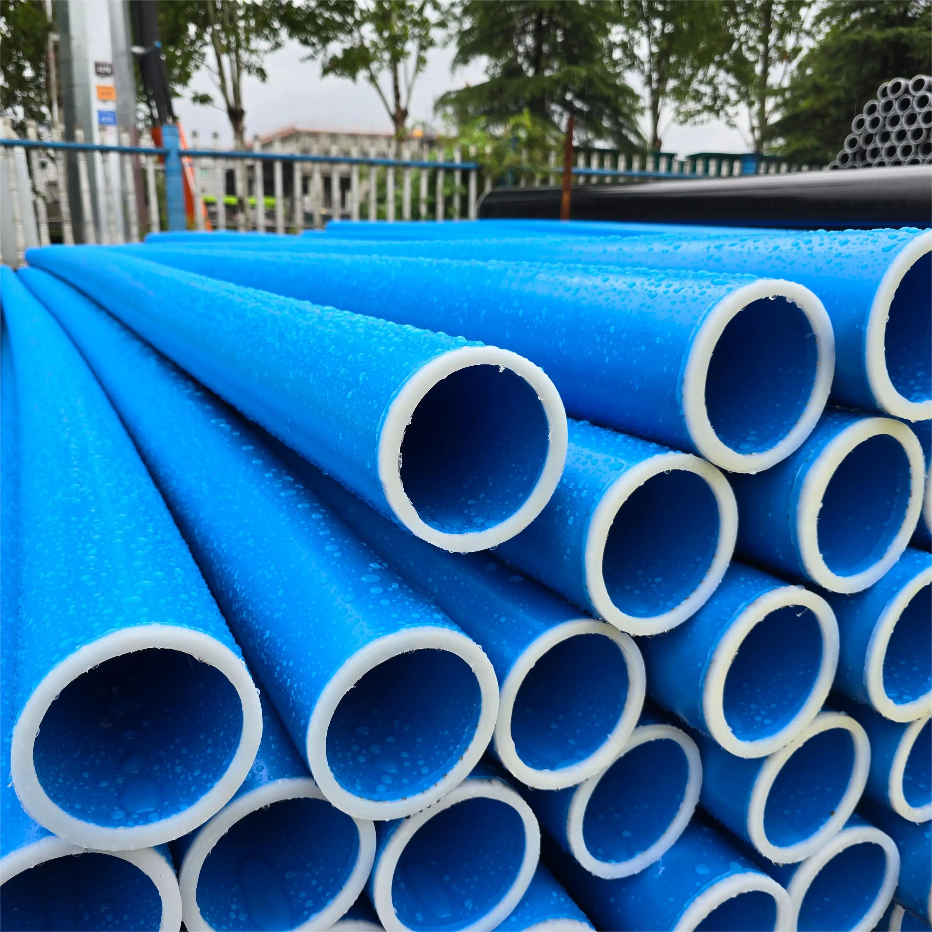 Impact Resistant HDPE Dredging Pipe for Sand Slurry Dredge Pump in Mining with Flange Connections