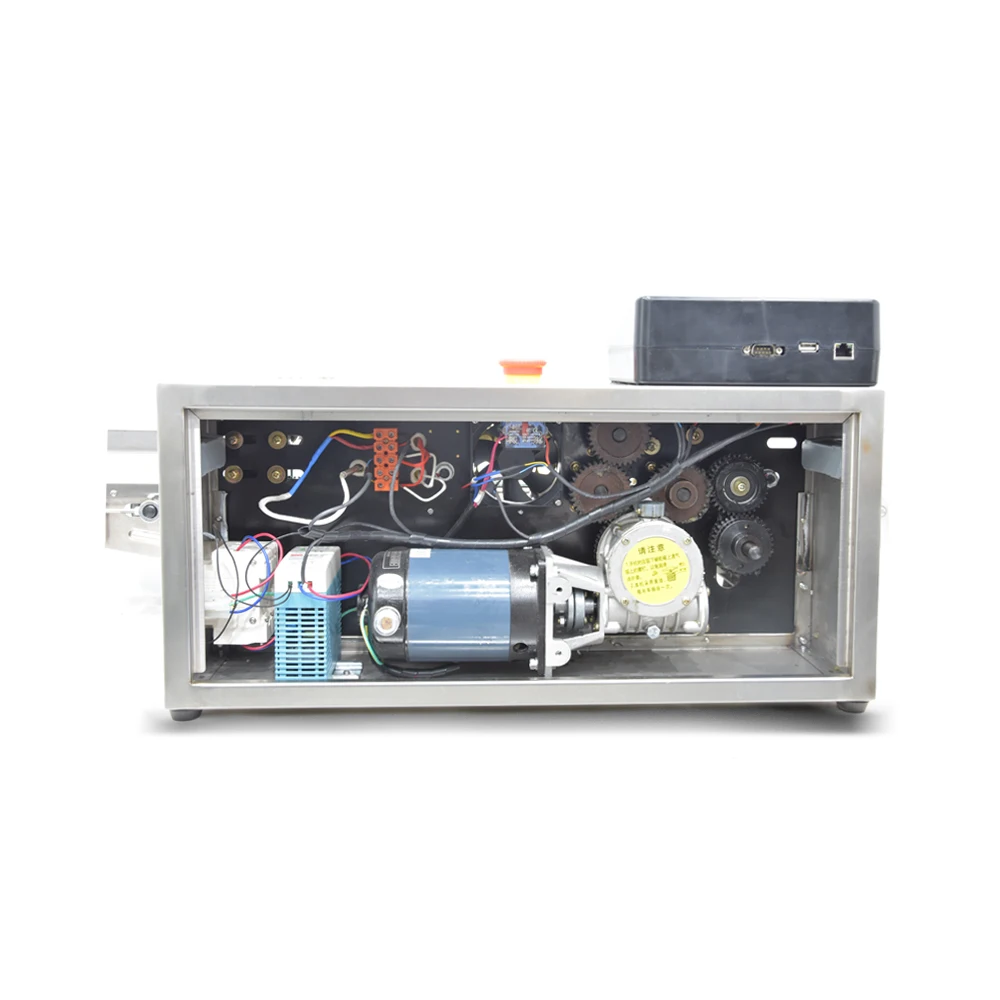 Automatic Continuous Band Sealer Machine for Coffee Bags Plastic Date Code Printing for Manufacturing Plants