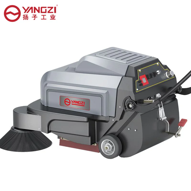 Electric Floor Sweeper Concrete Floor Cleaning Machine Cordless Plastic Broom Sweeper