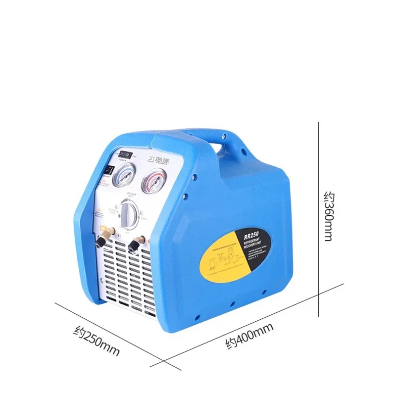 3/4HP 100-240V 50/60HZ машина для восстановления хладагента для пара и жидкости модель R250 портативная