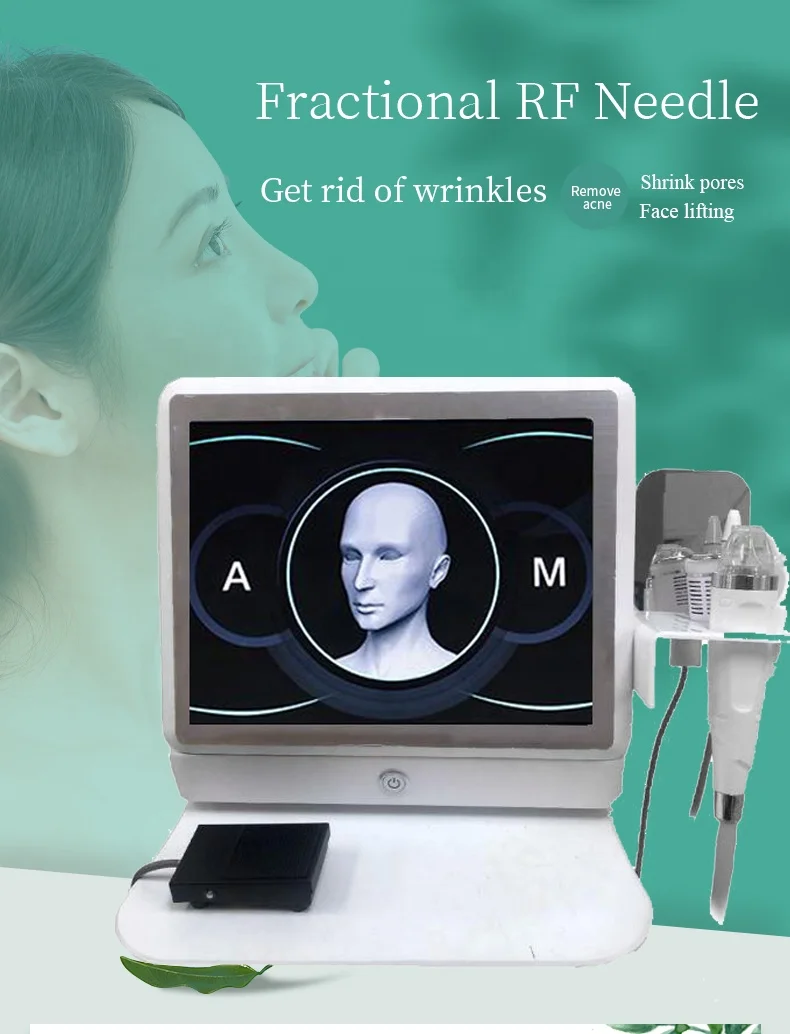Wrinkle Remover Rf Microneedling Machine Microneedle Radiofrequency Rf