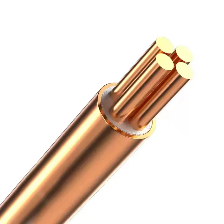 Cheap 4*25mm BTTZ 750/750V mineral insulation layer copper sheath LSZH jacket copper conductor fireproof cable for construction