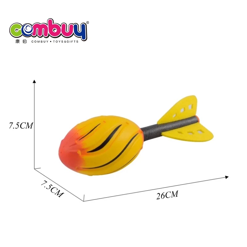 Sport Game Kids Play Outdoor Set Soft PU Foam Rocket Toys