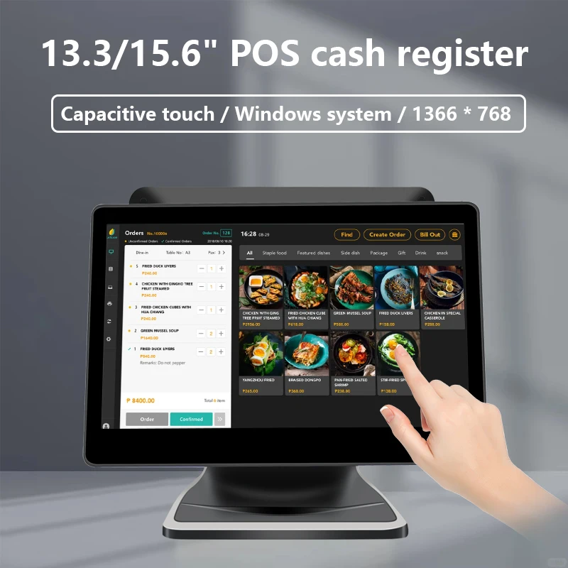 15.6 Inch Desktop  Capacitive Touch Android 11 Smart Pos Machine Android Smart Pos All in One Smart Payment Pos