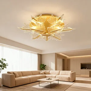 JACKSUN Luxury Aluminum Minimalist Ceiling Pendant Light Fixture LED Pendant Lamp  for Bedroom